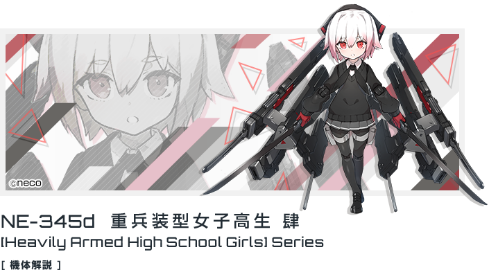 NE-345d 重兵装型女子高生 シリーズ 肆